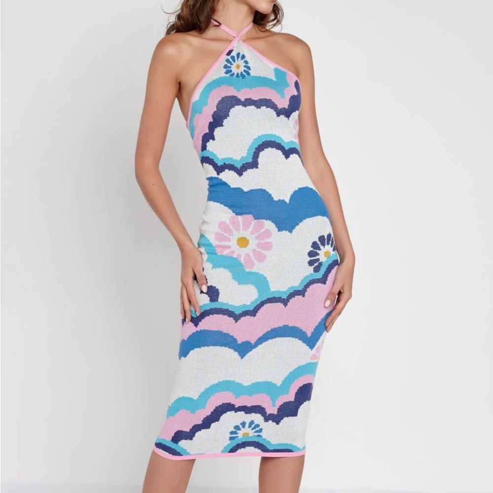 Another Girl Psychedelic Dress